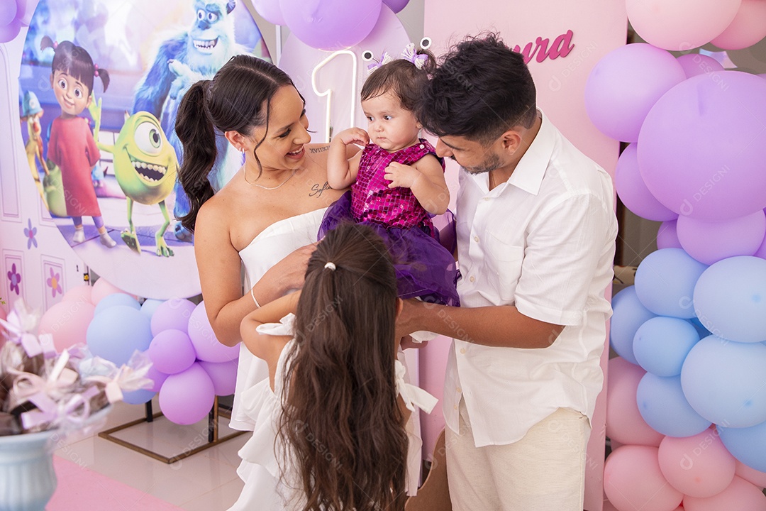 Linda decoração de aniversário infantil
