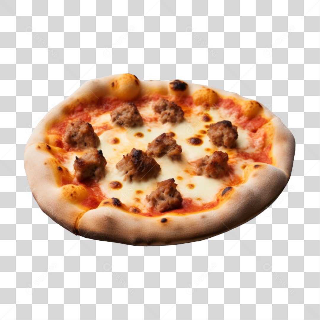 Pizza Vários Sabores PNG Transparente