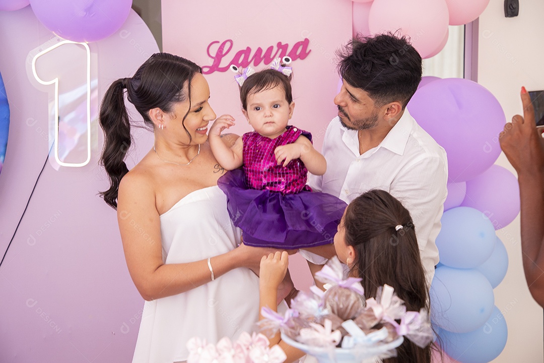 Linda decoração de aniversário infantil