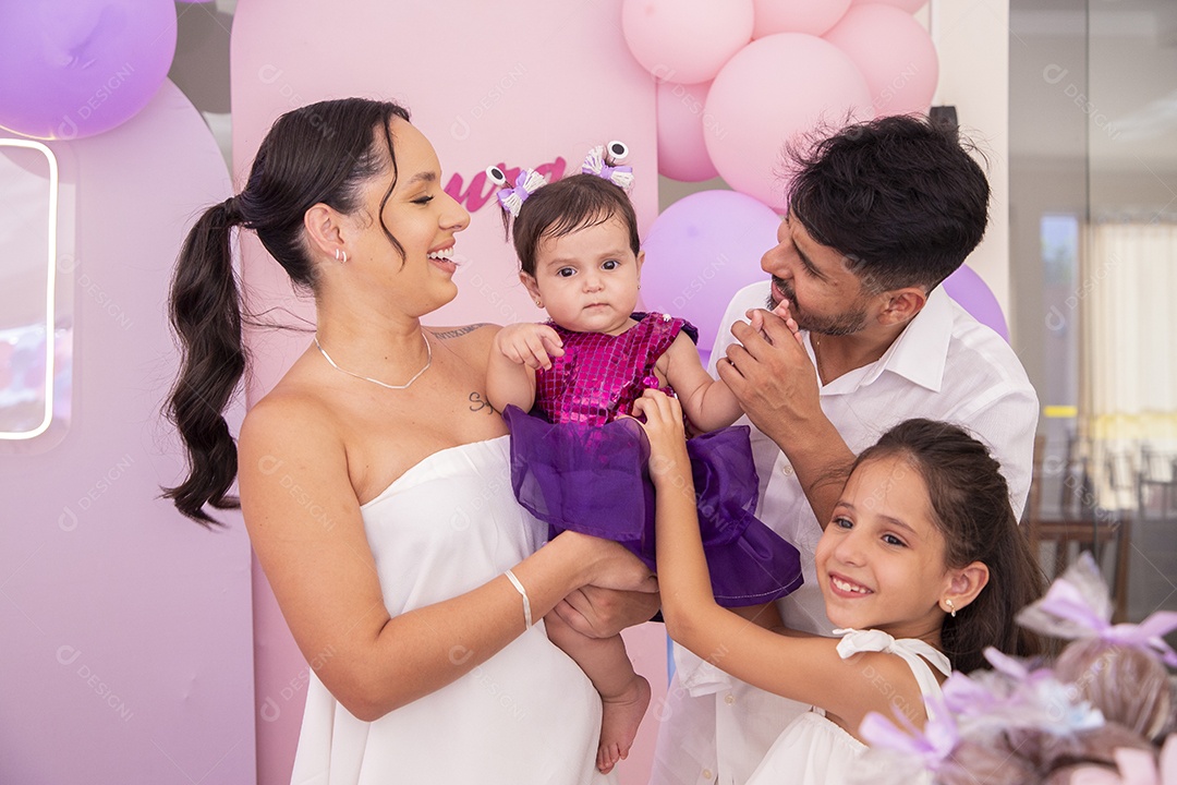 Linda decoração de aniversário infantil