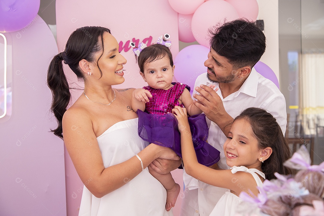 Linda decoração de aniversário infantil