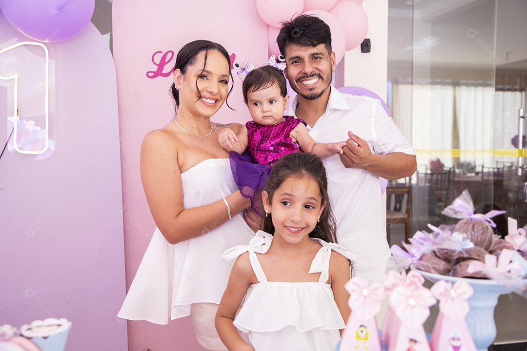 Linda decoração de aniversário infantil