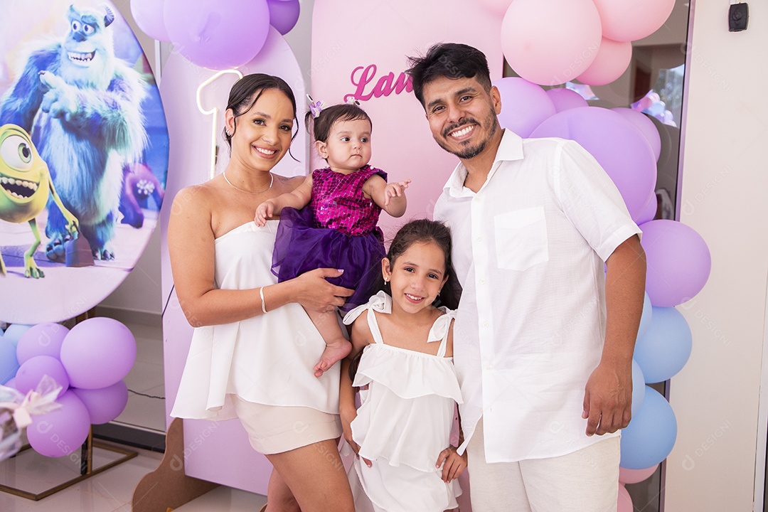 Linda decoração de aniversário infantil