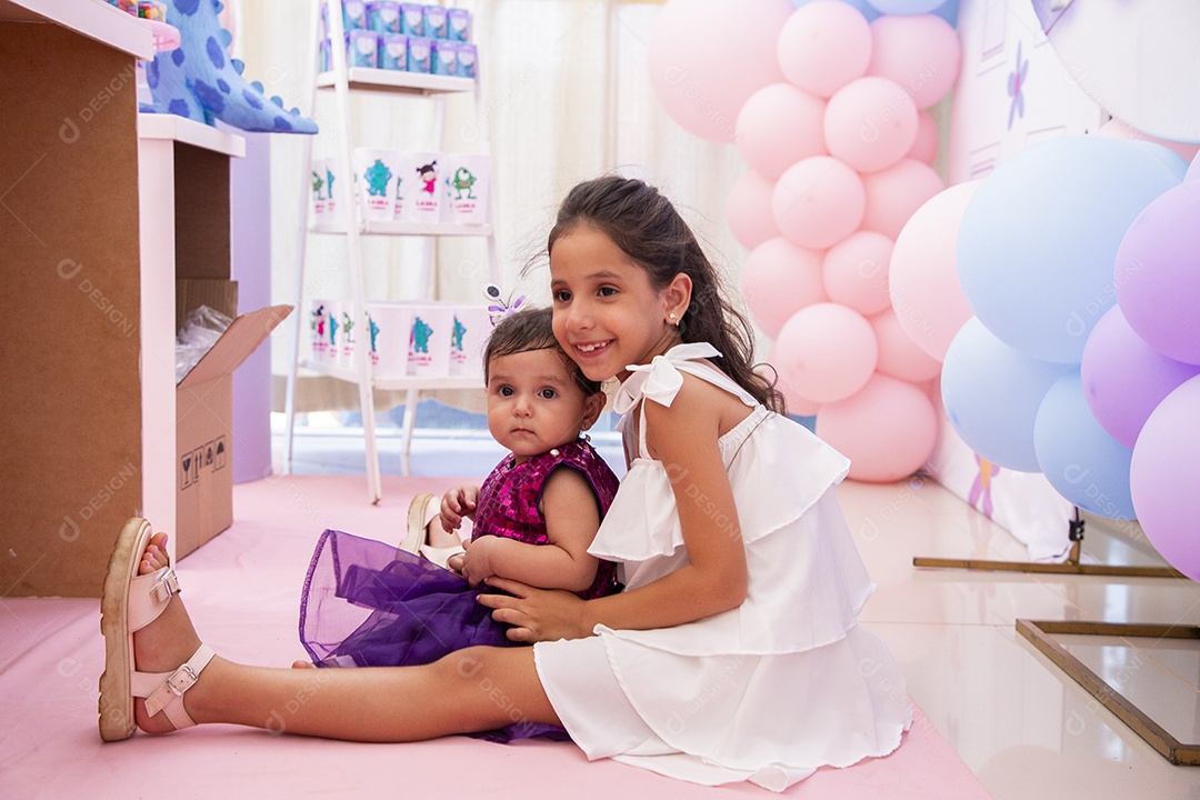 Linda decoração de aniversário infantil