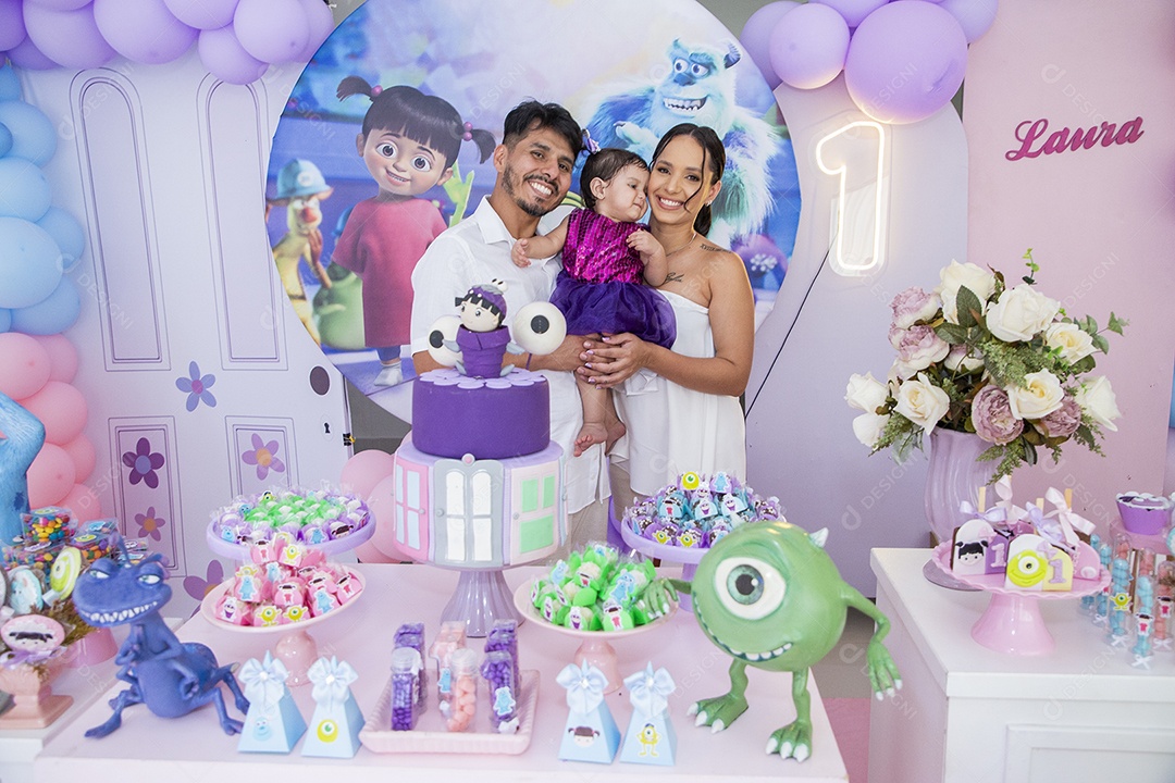 Linda decoração de aniversário infantil