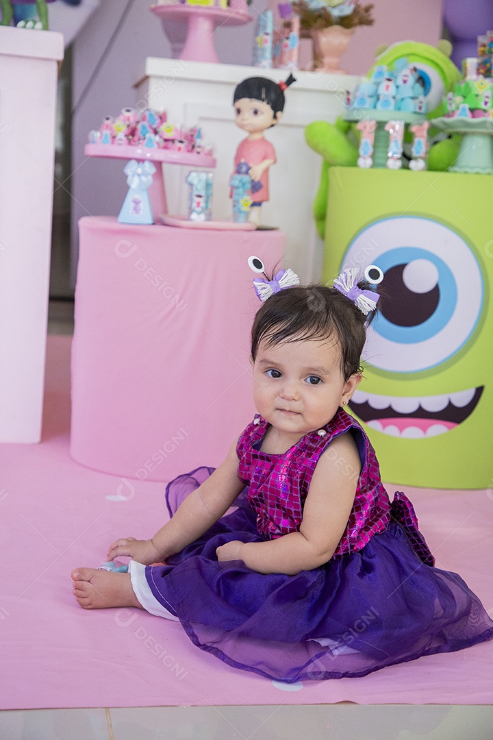 Linda decoração de aniversário infantil