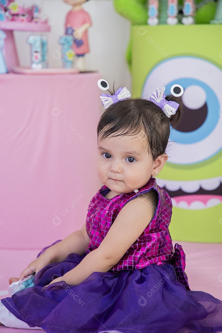 Linda decoração de aniversário infantil