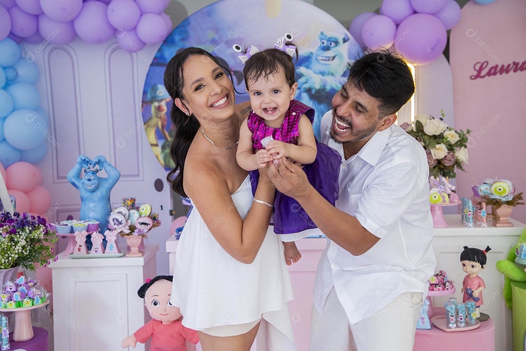 Linda decoração de aniversário infantil