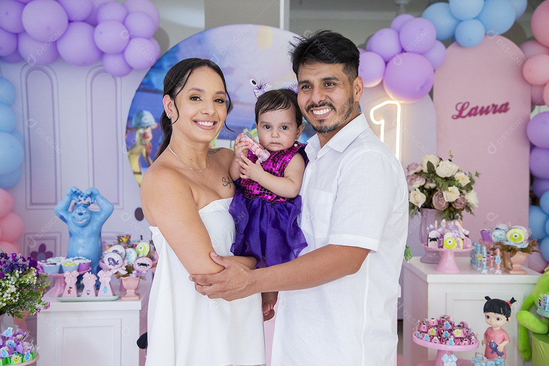 Linda decoração de aniversário infantil