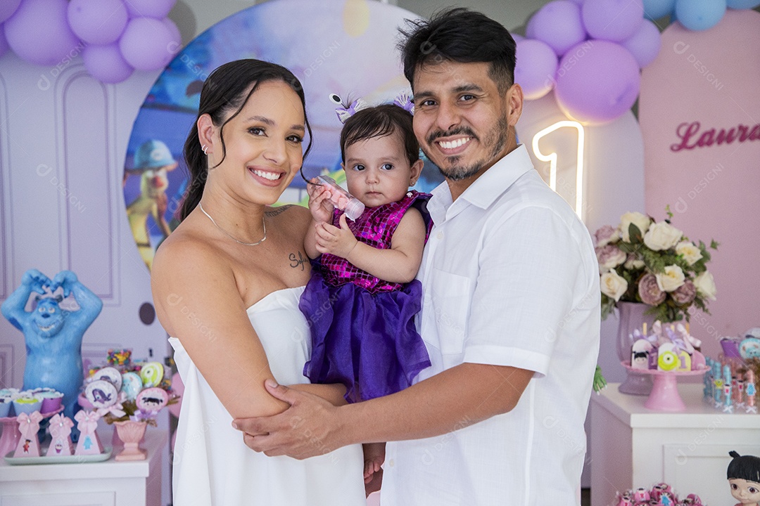 Linda decoração de aniversário infantil