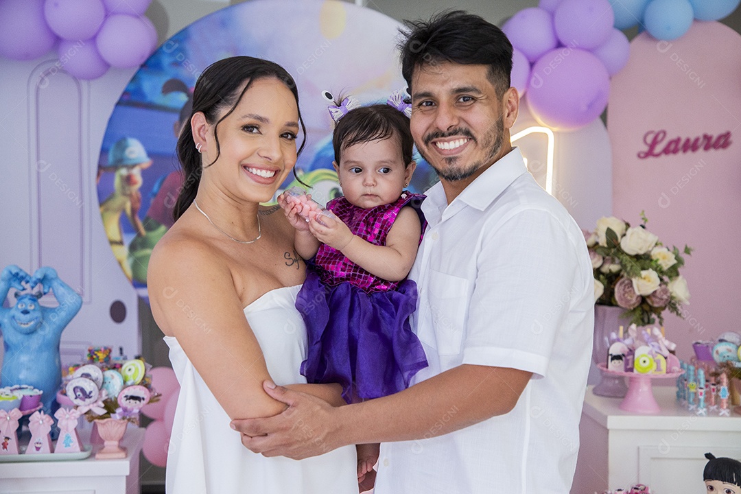 Linda decoração de aniversário infantil