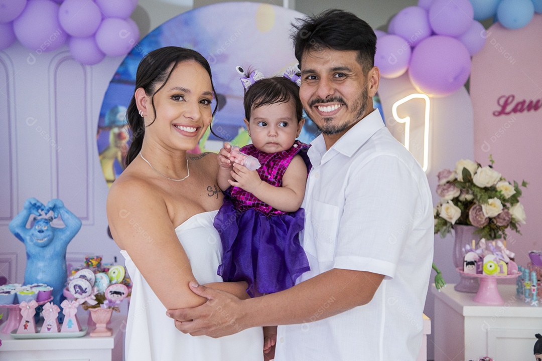 Linda decoração de aniversário infantil