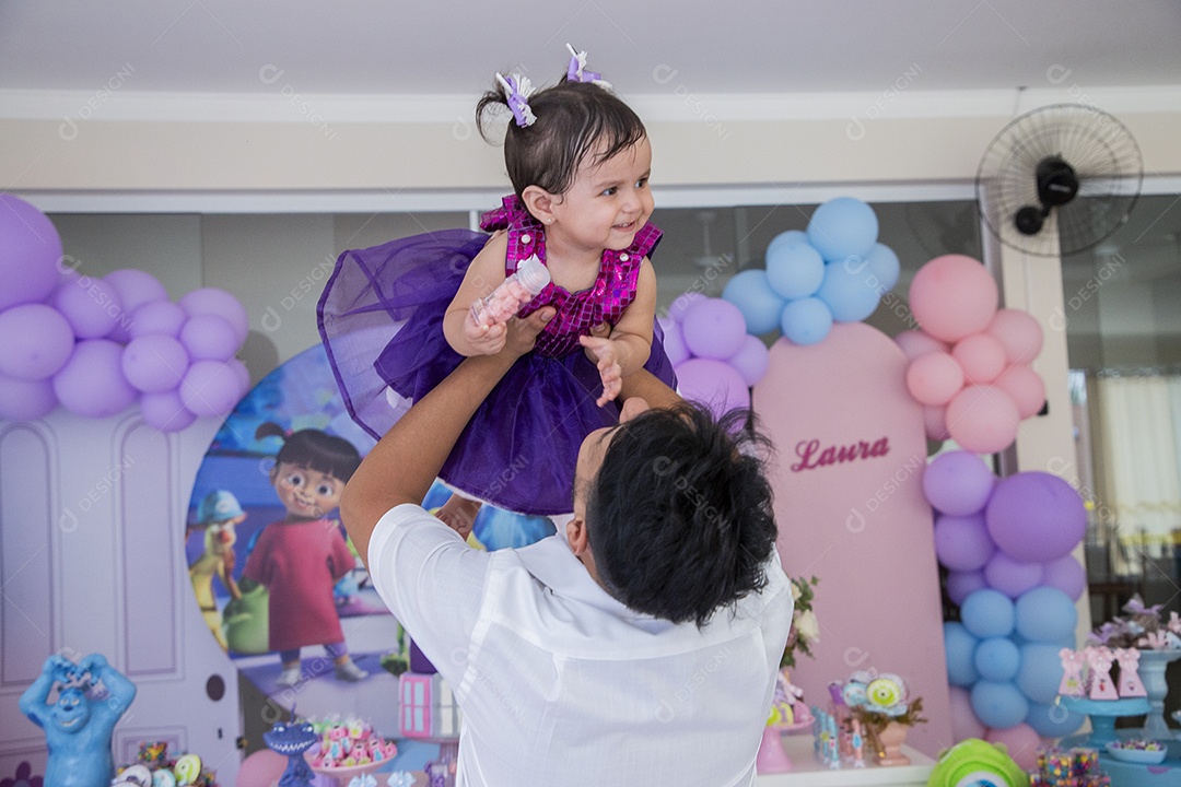 Linda decoração de aniversário infantil