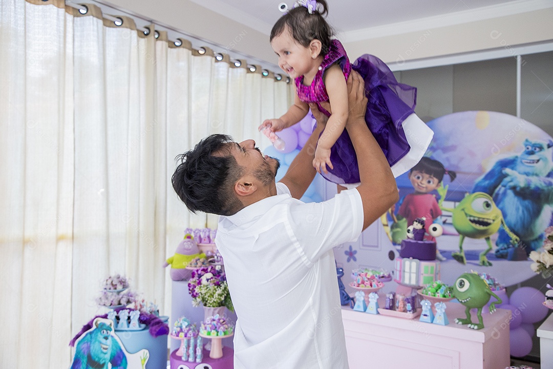 Linda decoração de aniversário infantil