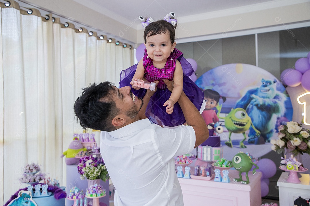 Linda decoração de aniversário infantil