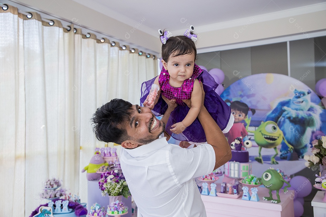 Linda decoração de aniversário infantil