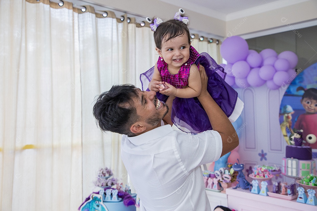 Linda decoração de aniversário infantil