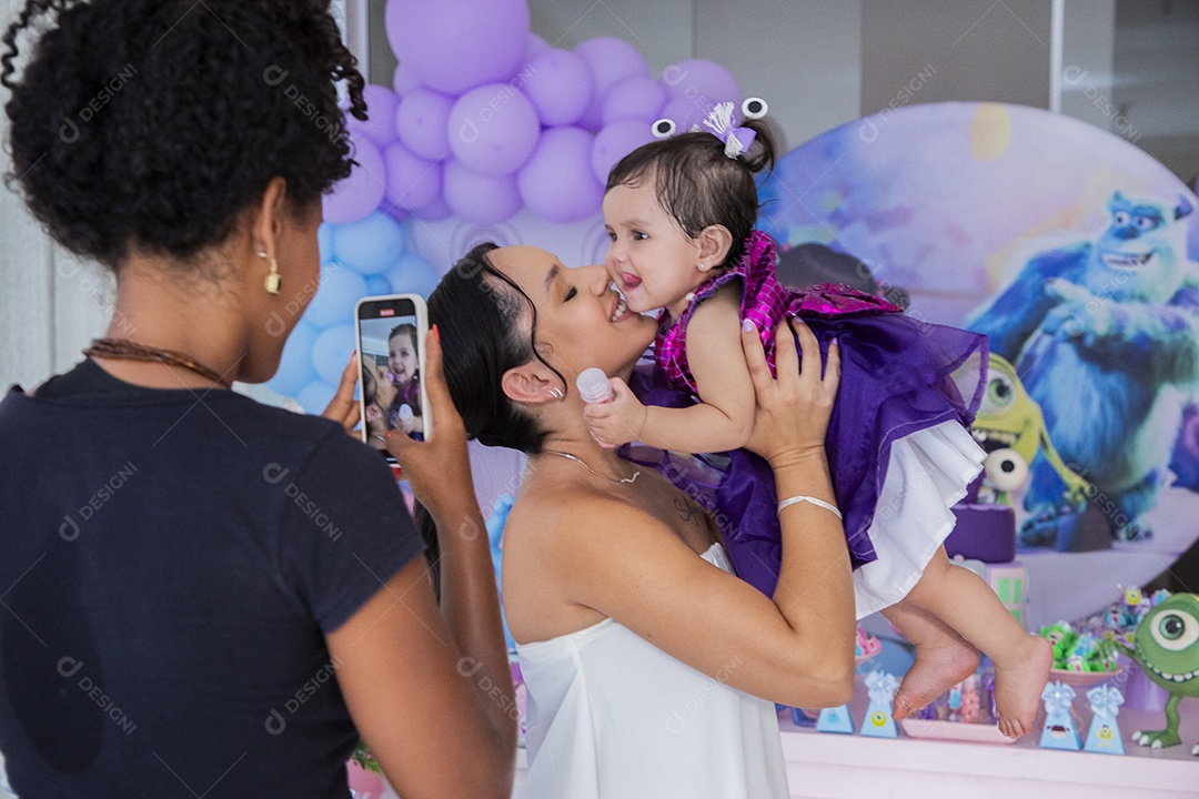 Linda decoração de aniversário infantil