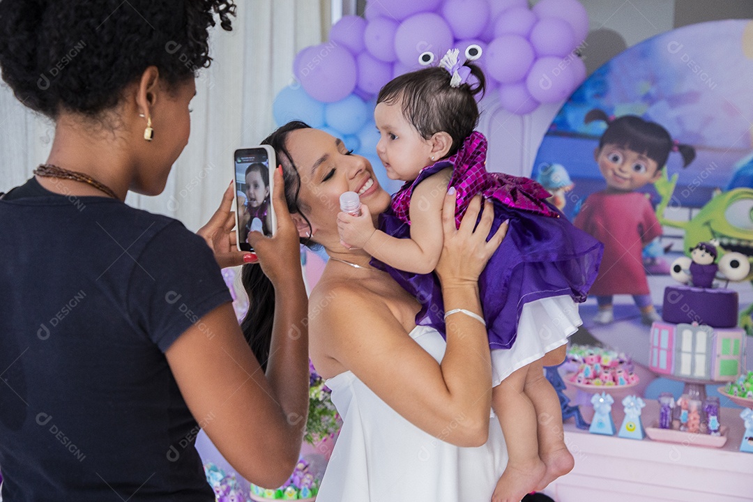 Linda decoração de aniversário infantil