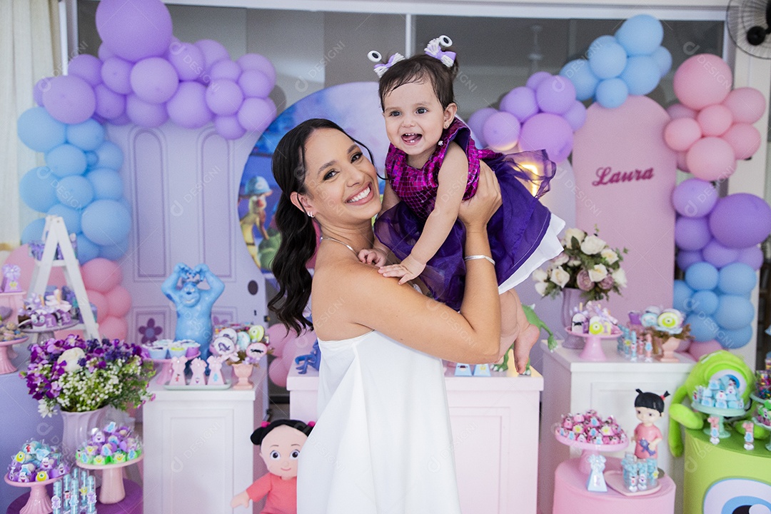 Linda decoração de aniversário infantil