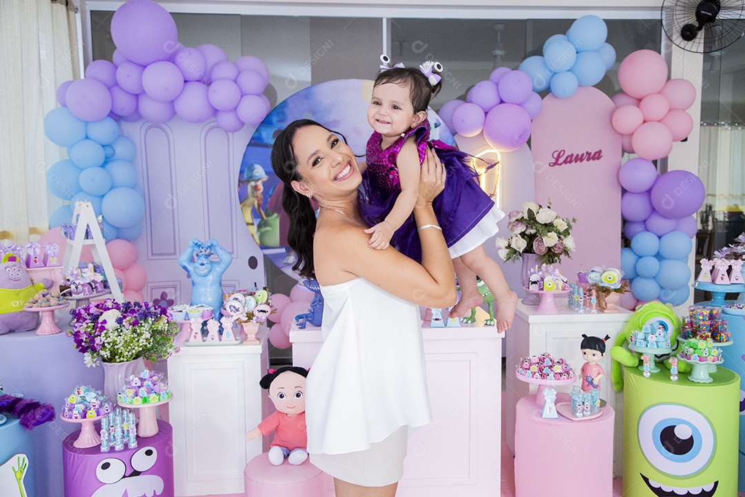 Linda decoração de aniversário infantil