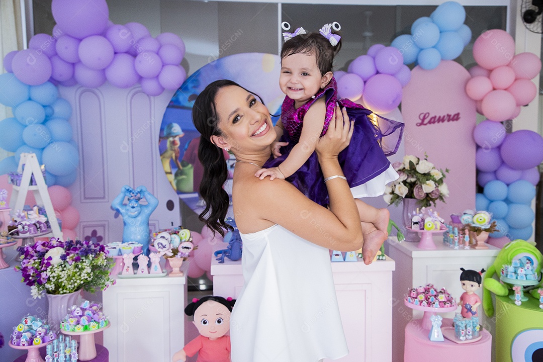 Linda decoração de aniversário infantil