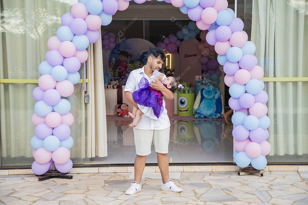 Linda decoração de aniversário infantil