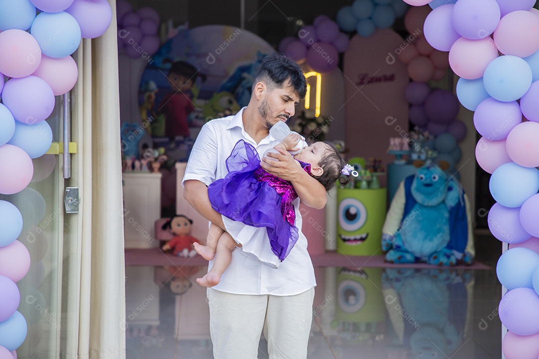 Linda decoração de aniversário infantil