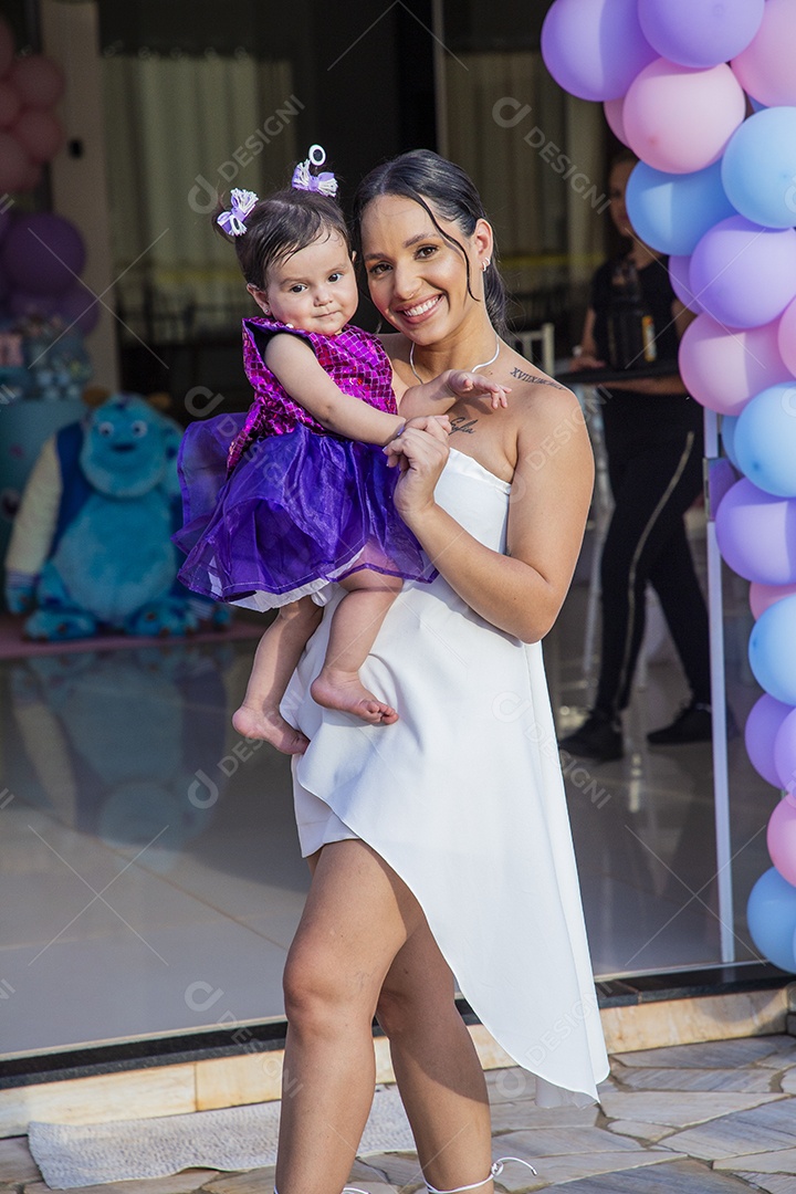 Linda decoração de aniversário infantil