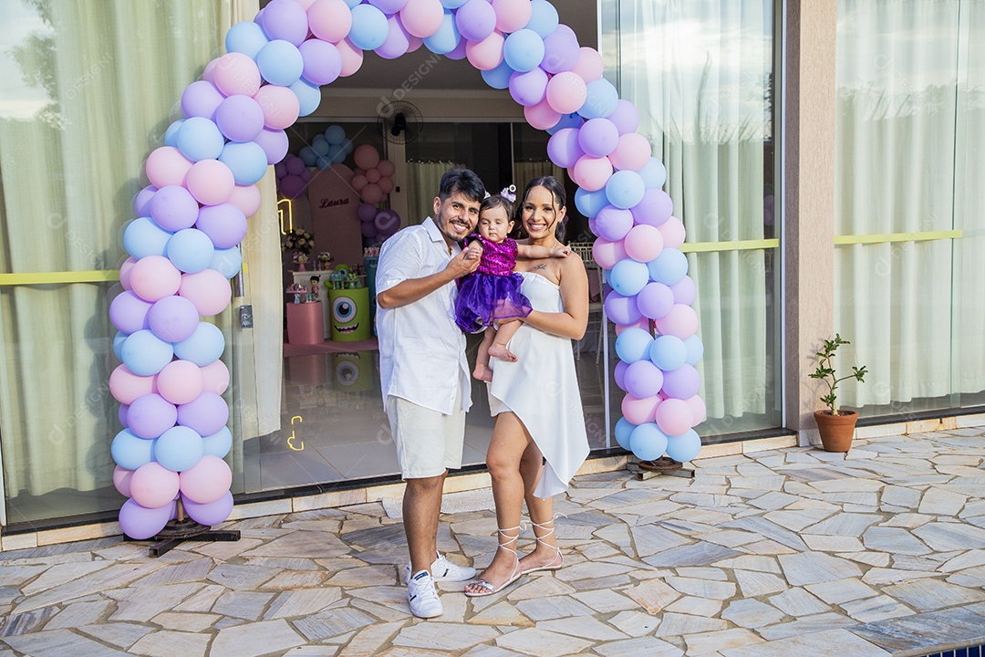 Linda decoração de aniversário infantil