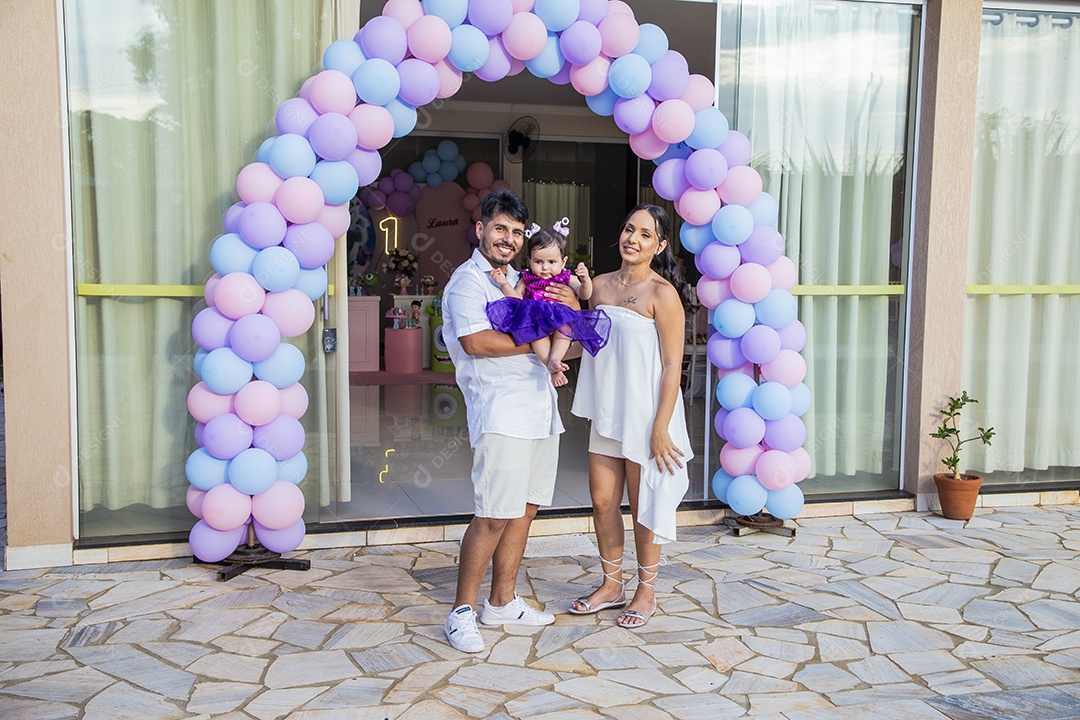 Linda decoração de aniversário infantil