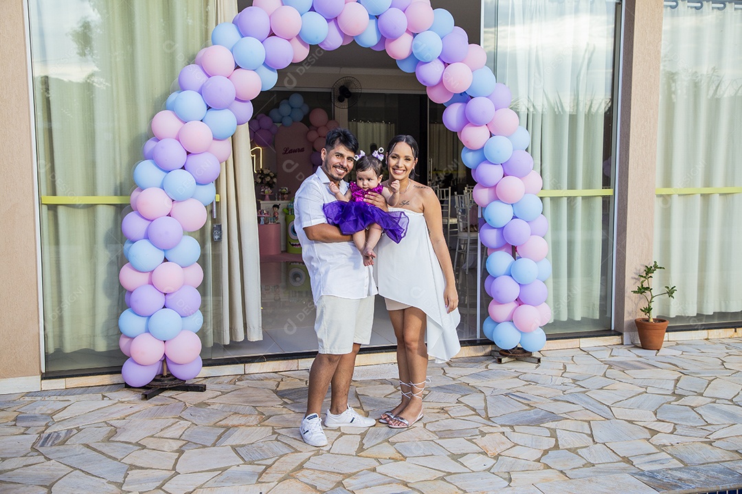 Linda decoração de aniversário infantil