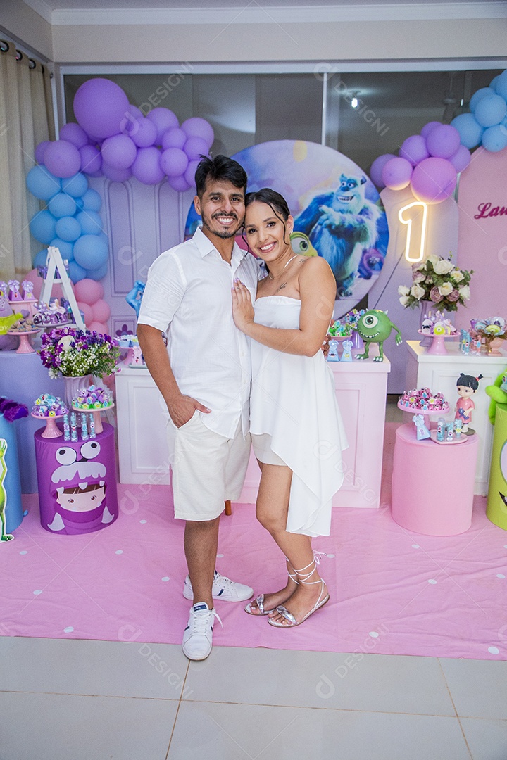 Linda decoração de aniversário infantil