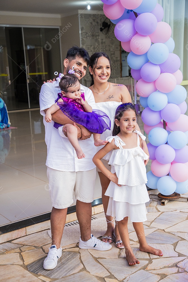 Linda decoração de aniversário infantil