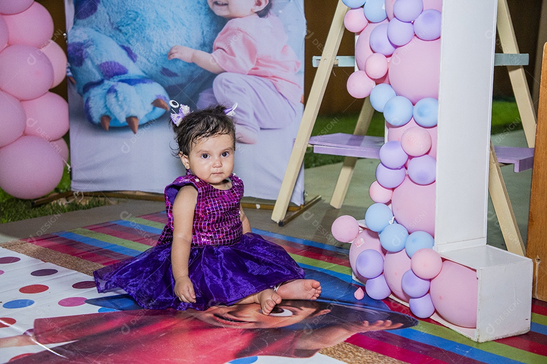 Linda decoração de aniversário infantil