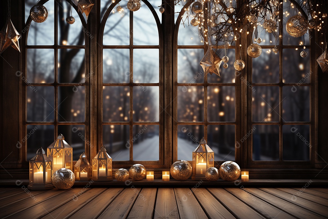 Background decoração de natal