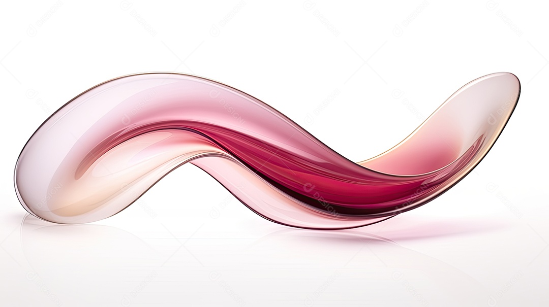 Fundo ondulado em 3D