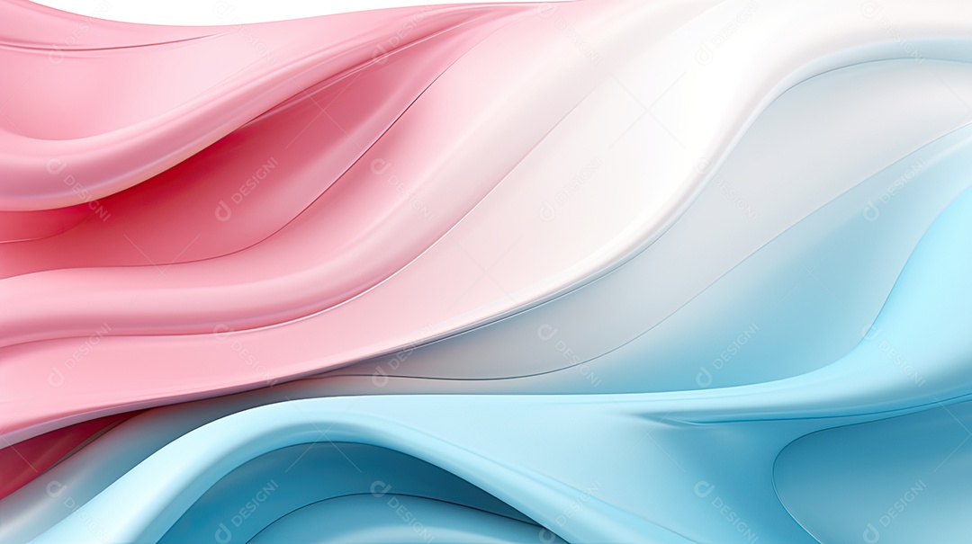 Fundo ondulado em 3D