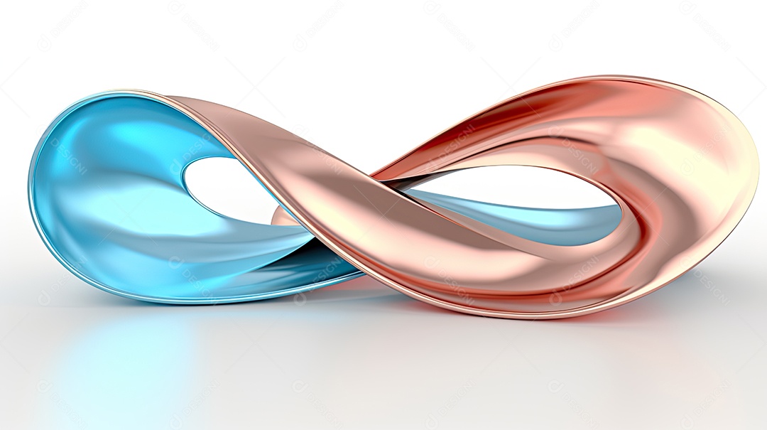 Fundo ondulado em 3D