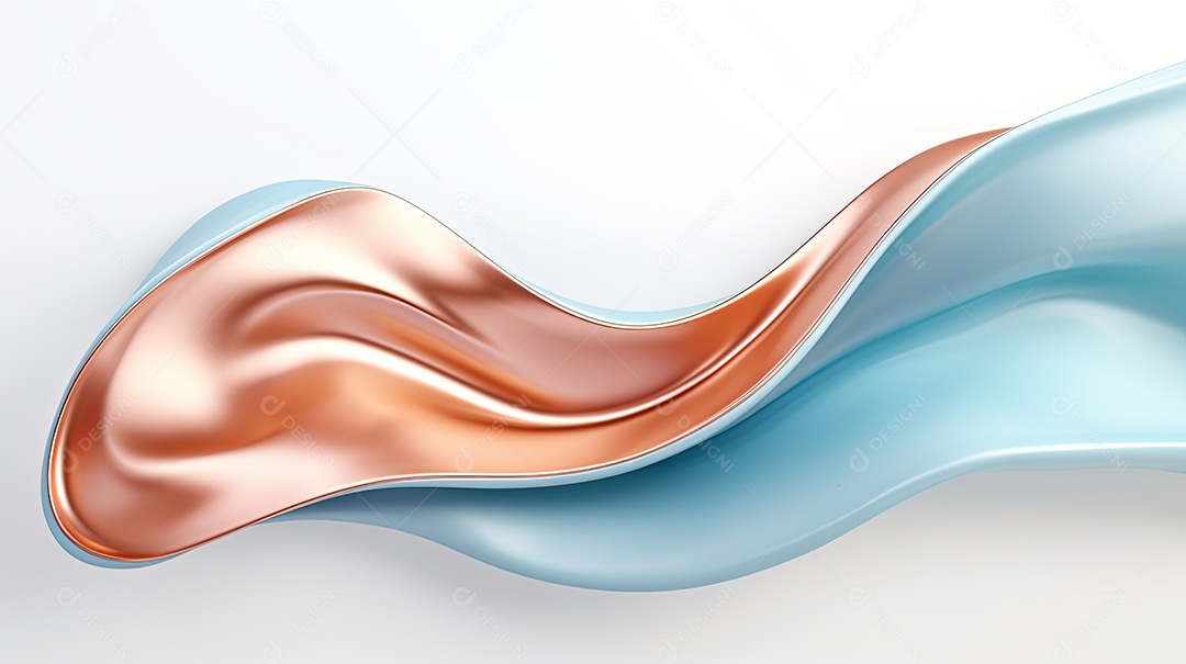 Fundo ondulado em 3D