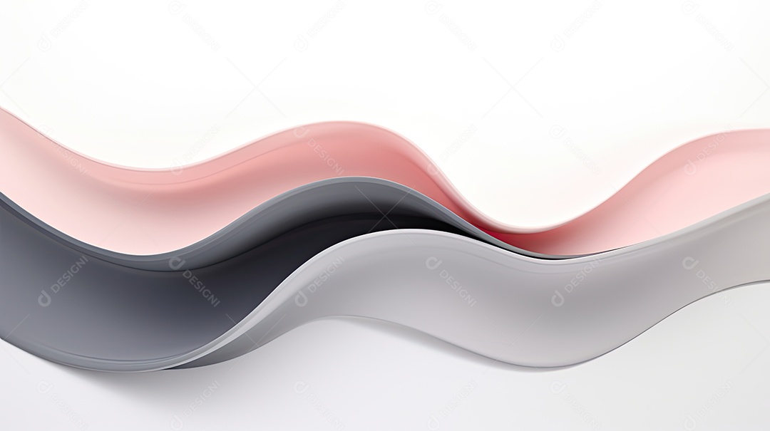 Fundo ondulado em 3D