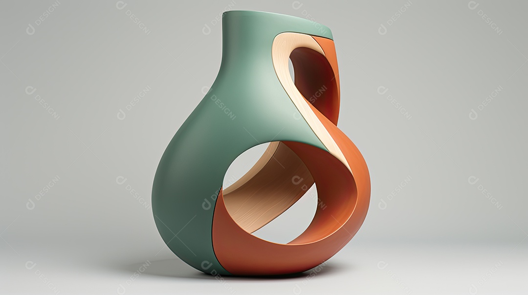 Fundo ondulado em 3D