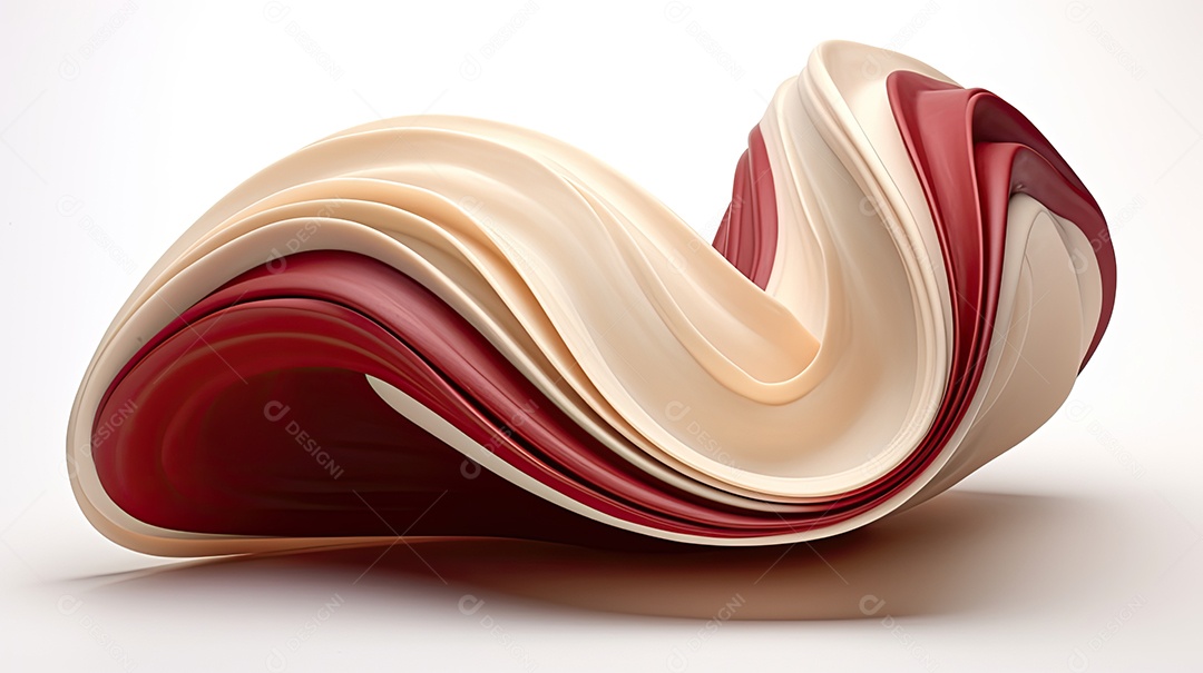 Fundo ondulado em 3D