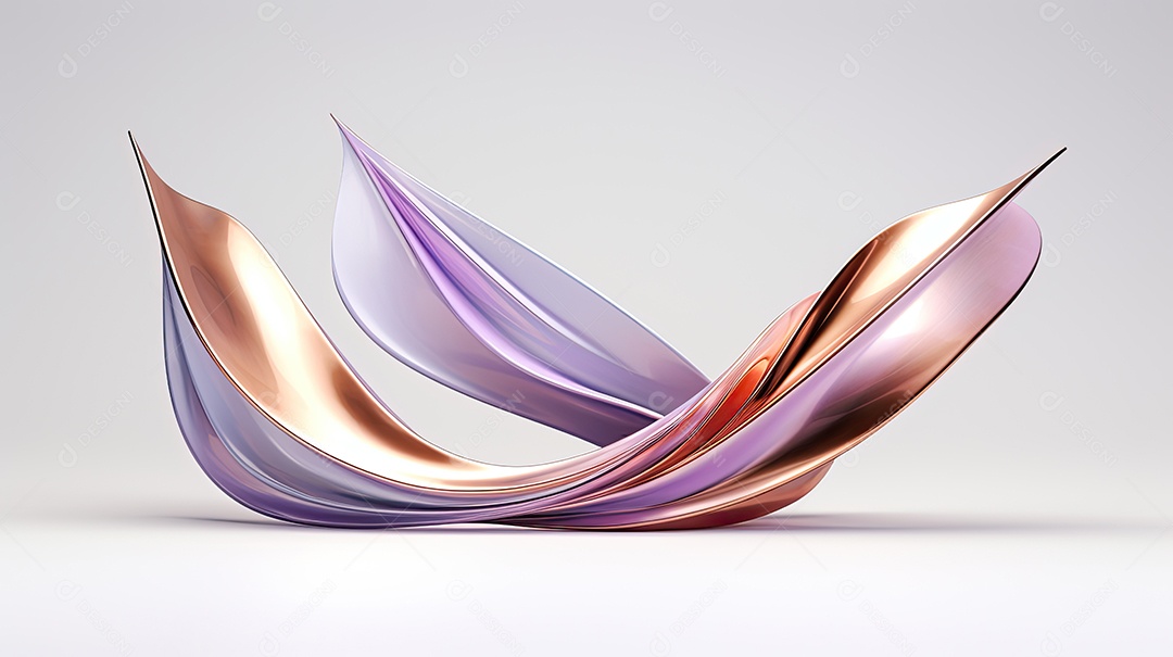 Fundo ondulado em 3D