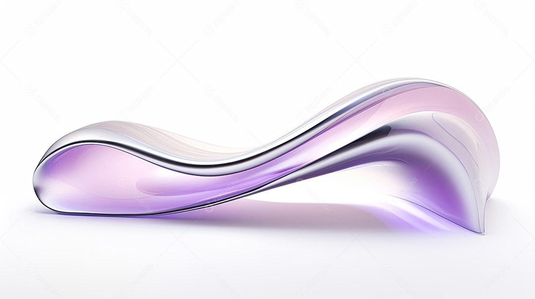 Fundo ondulado em 3D