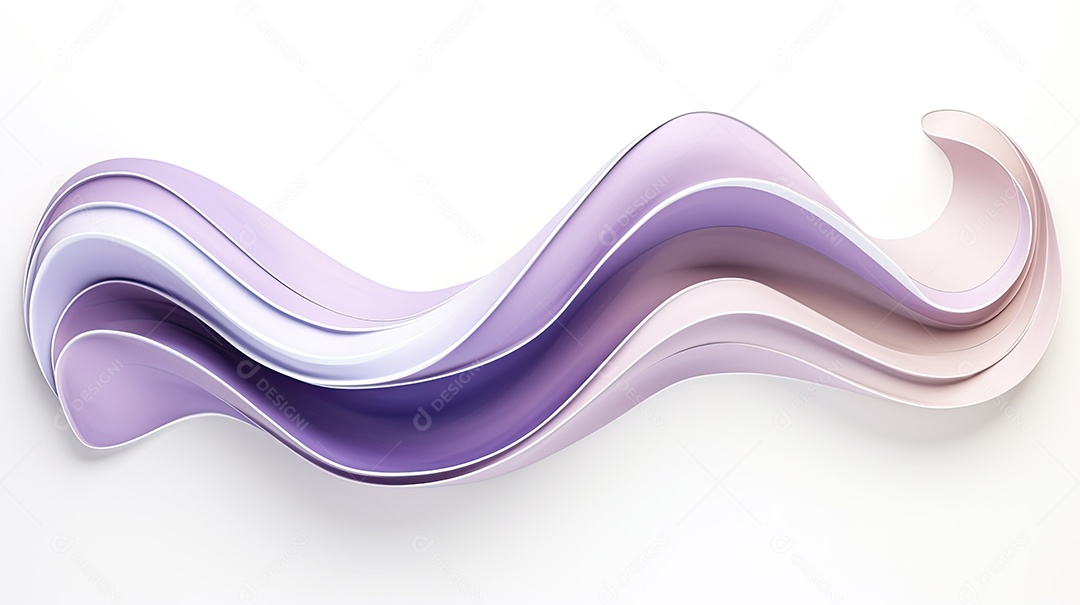 Fundo ondulado em 3D