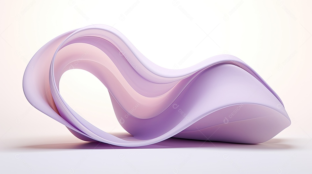 Fundo ondulado em 3D