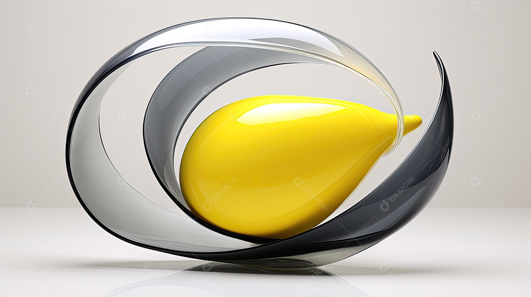 Fundo ondulado em 3D