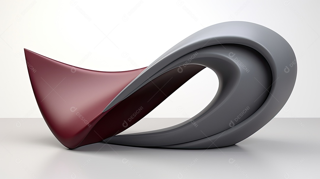 Fundo ondulado em 3D