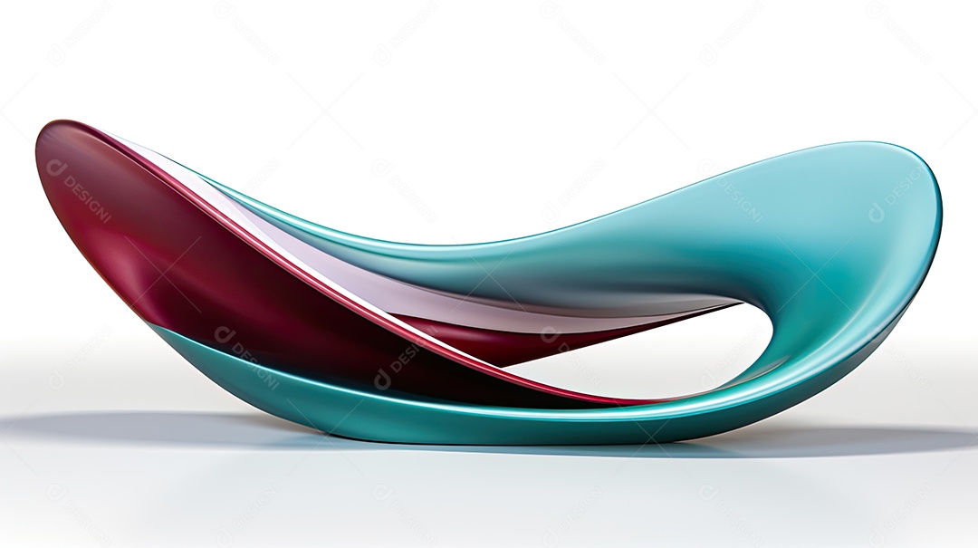 Fundo ondulado em 3D